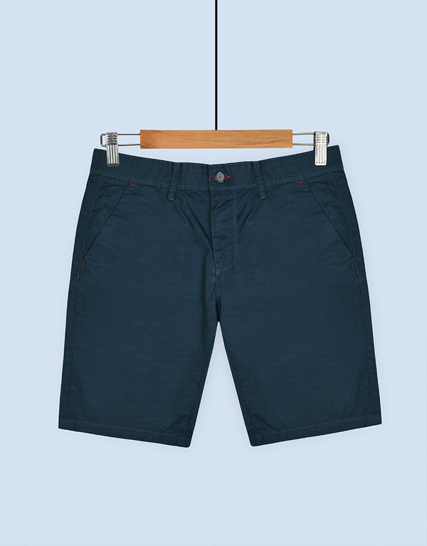 Men's P-Club Mini Rigby Cotton Shorts - Navy