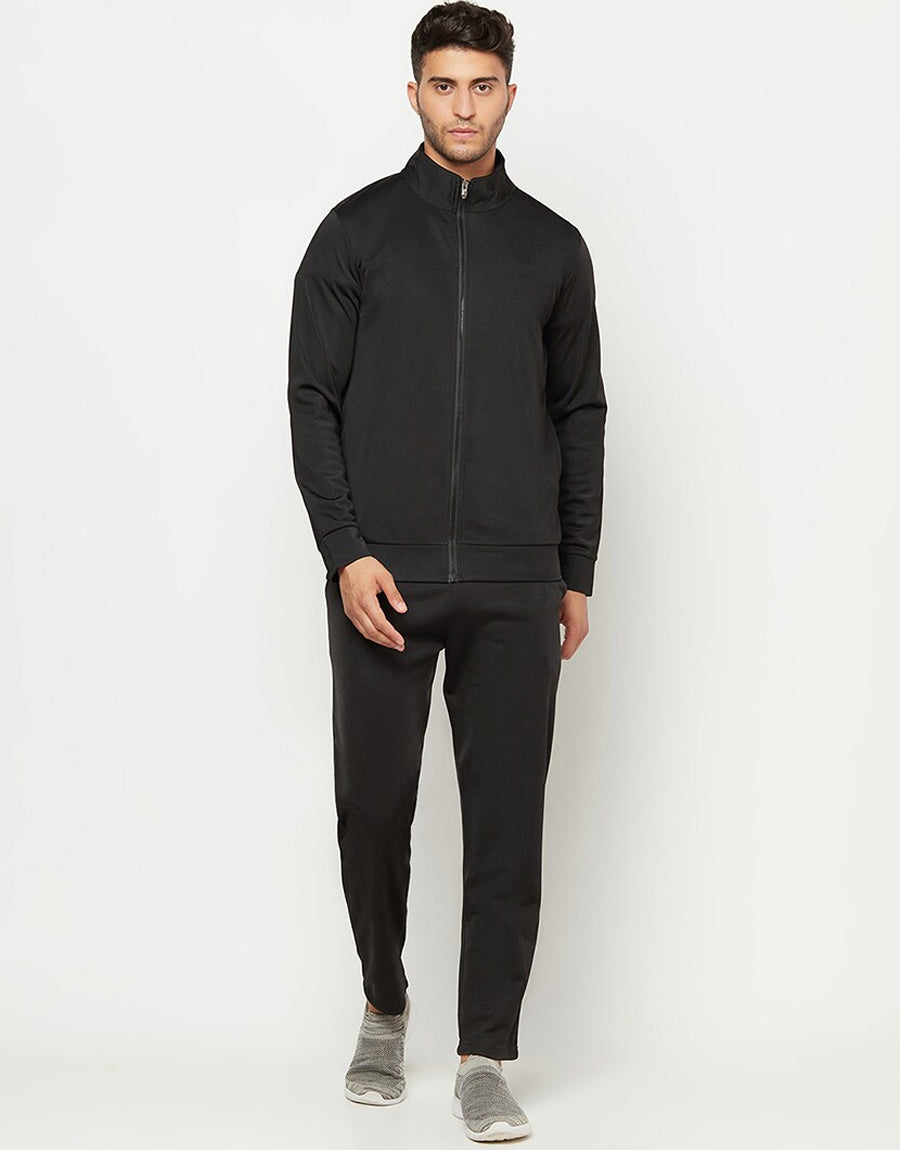 Men's Fleece Track Suit-Black – ONIEO