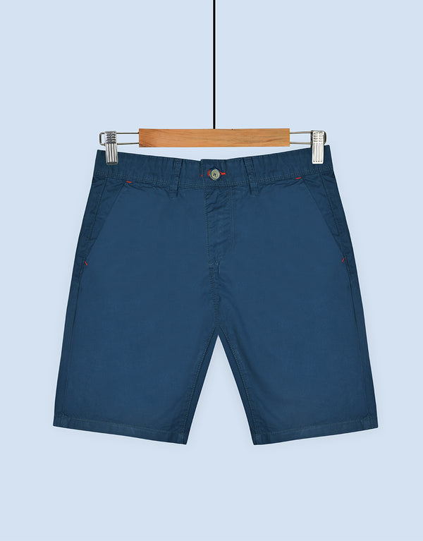Men's P-Club Cotton Shorts - Navy