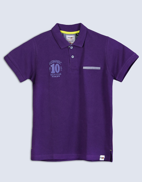 Boys Magnet Athentic 10 Short Sleeve Polo Shirt