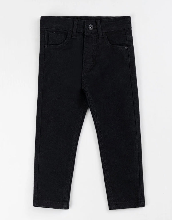 Boys Slim Fit Jeans 7403-Black