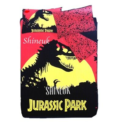Kids Jurassic Park Dinosaur Printed Single Duvet Set