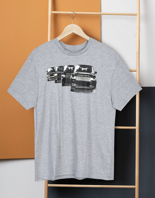 Range Rover Models Printed Crew Neck T-Shirt