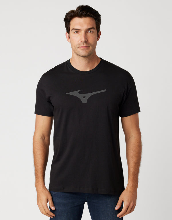 Men's Printed T-shirt Black Med Printed