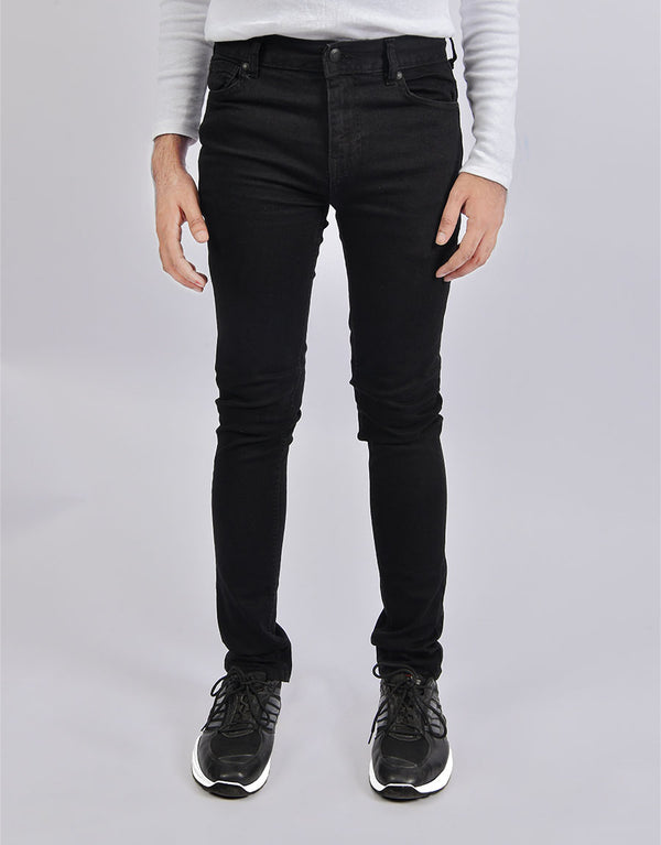 Men's Skinny Fit Jeans-Black