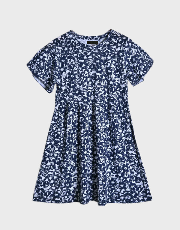 Girls Exquisite Printed Frock