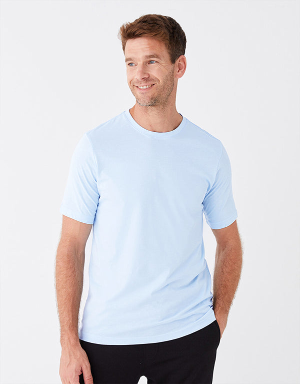 Men's Plain T-Shirt - Blue