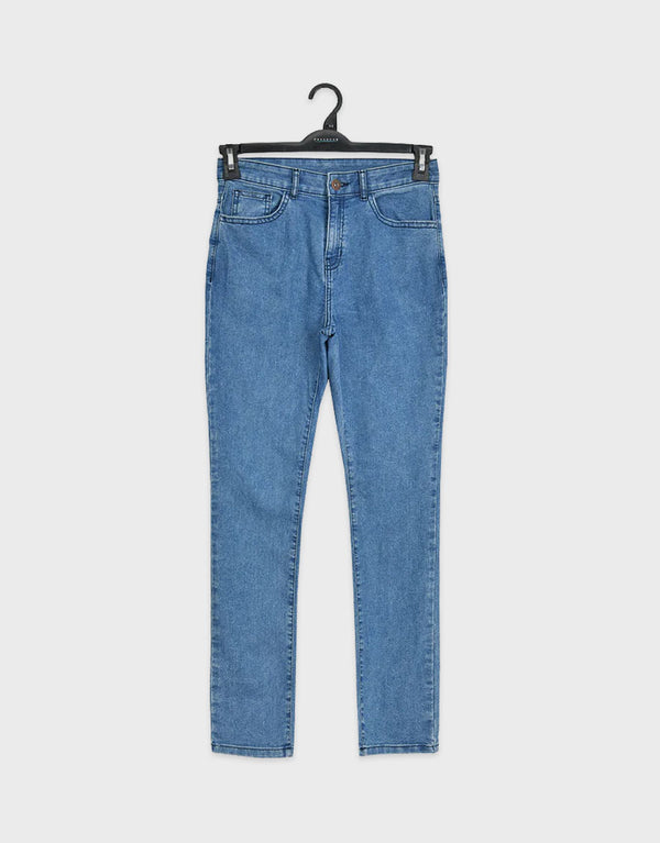 Women Slim Fit Jeans-Blue