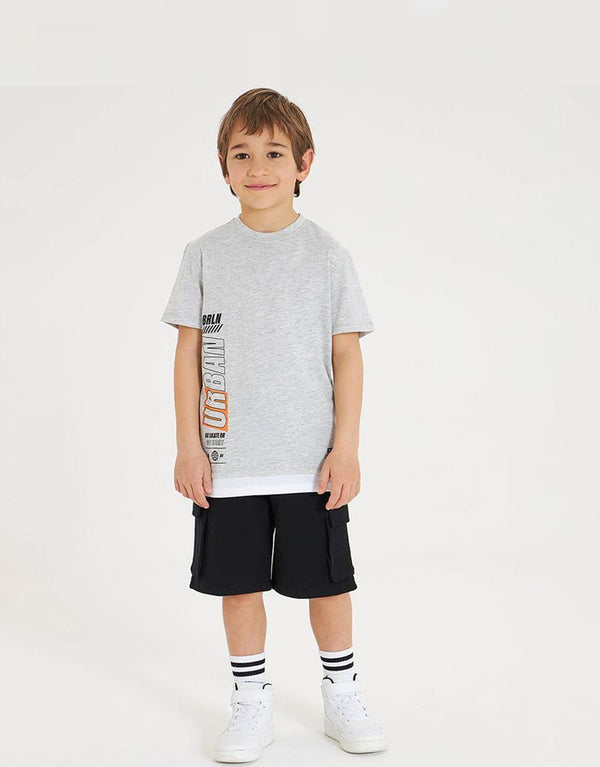 Brln Boy's Terranova Urban Printed T-Shirt