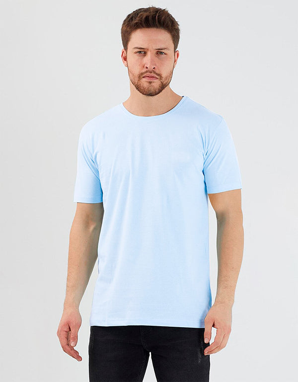 Men's Plain T-Shirt - Light Blue