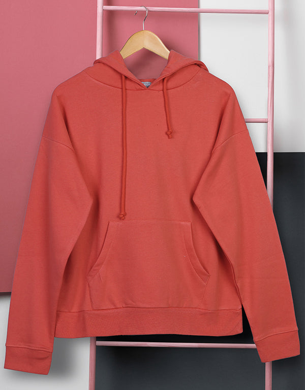 SLP Unisex Basic Pullover Hoodie-Red