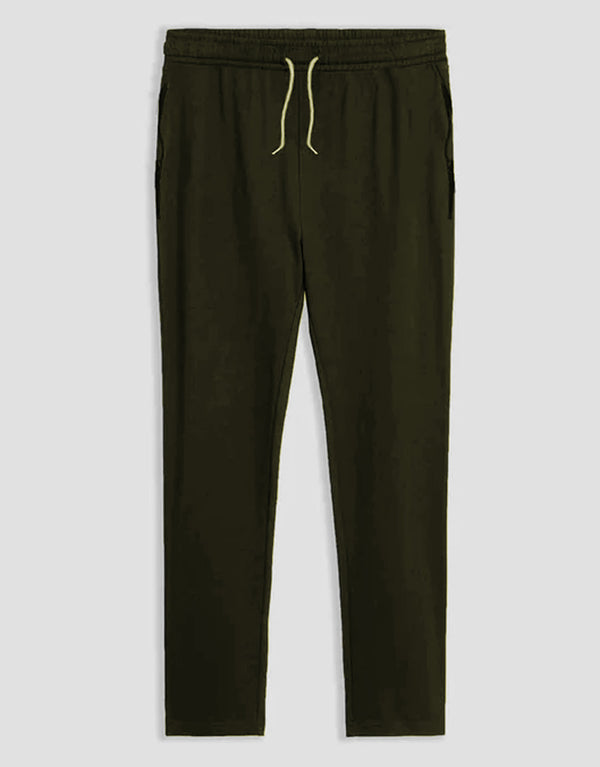RZA Mens Super Soft Stripped Summer Trouser - OLIVE