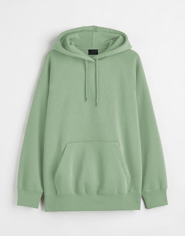 M-17 Unisex Pullover Long Line Soft Fleece Hoodie