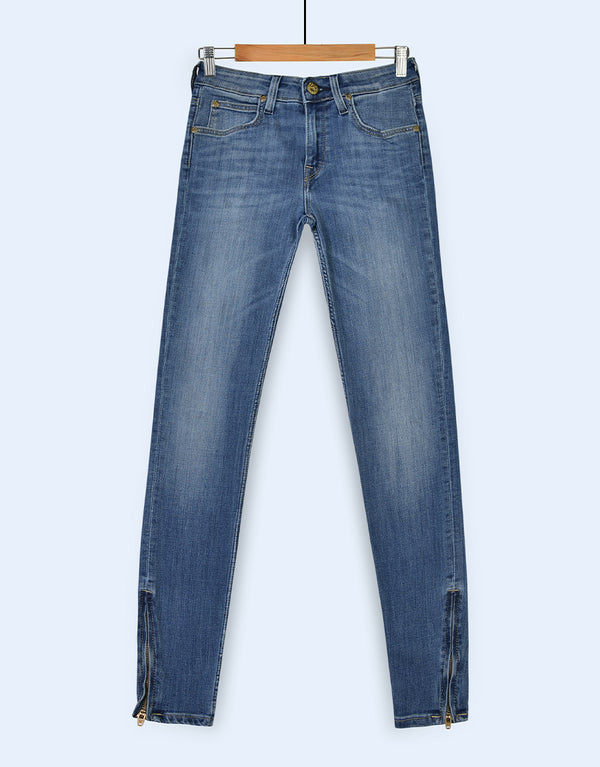 GIRL'S BRISTOL STRETCHABLE SKINNY DENIM JEANS - Blue