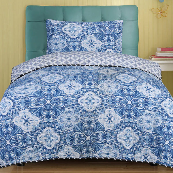 Cotton Summer Bed Spread-Floral Printed