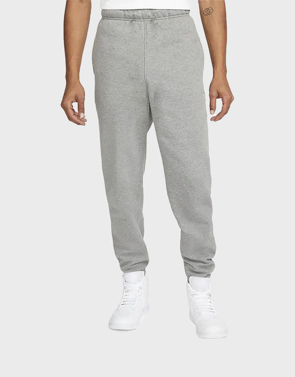 Men's Fleece Winter Lounge Jogger Pants-Heather Grey