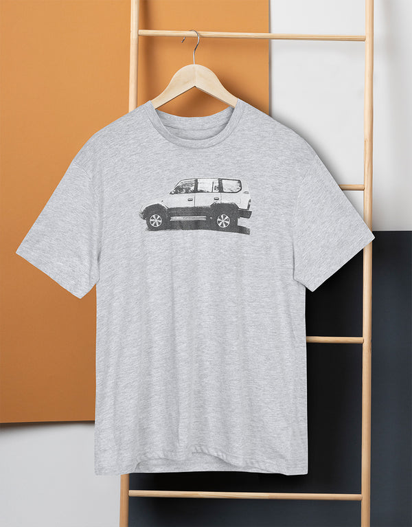 Toyota Land Cruiser BJ-80 Printed Crew Neck T-Shirt