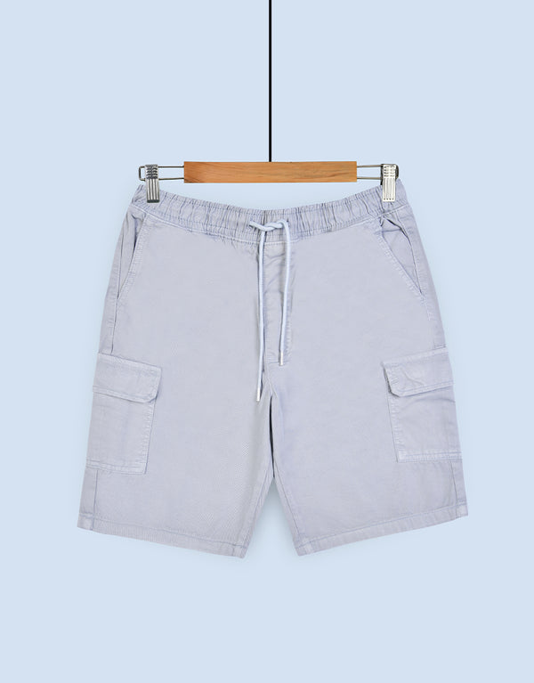 Men's Denim Side Pocket Shorts - Grey
