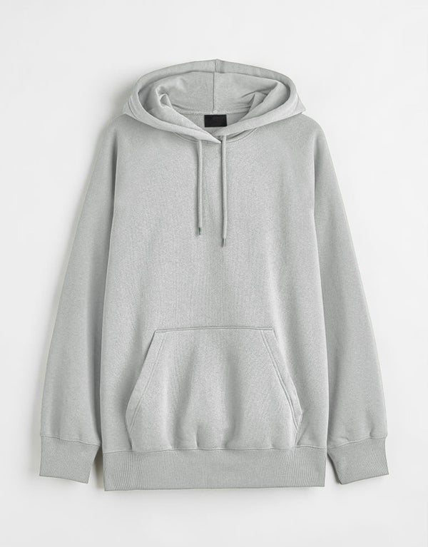 M-17 Unisex Pullover Long Line Soft Fleece Hoodie