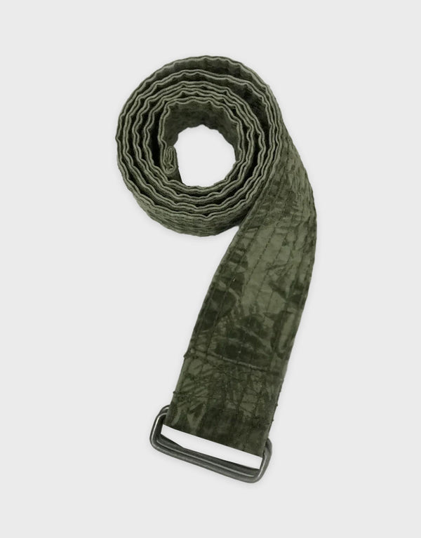 Belt Printed Short Green