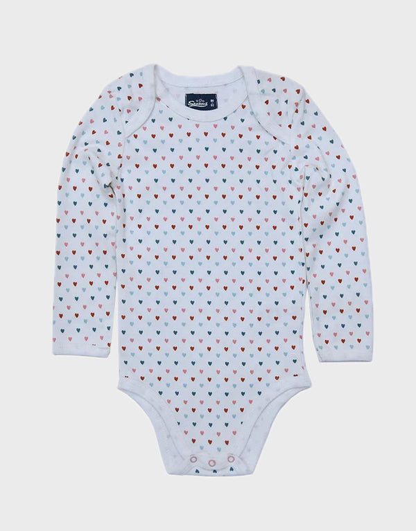 SSS Cloud Heart Long Sleeve Baby Rompers