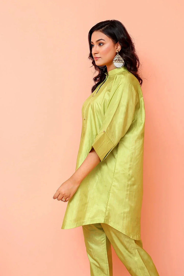 2 Pcs Stitched Silk SHIRT & TROUSER RKTC-040 KHAS STORES 