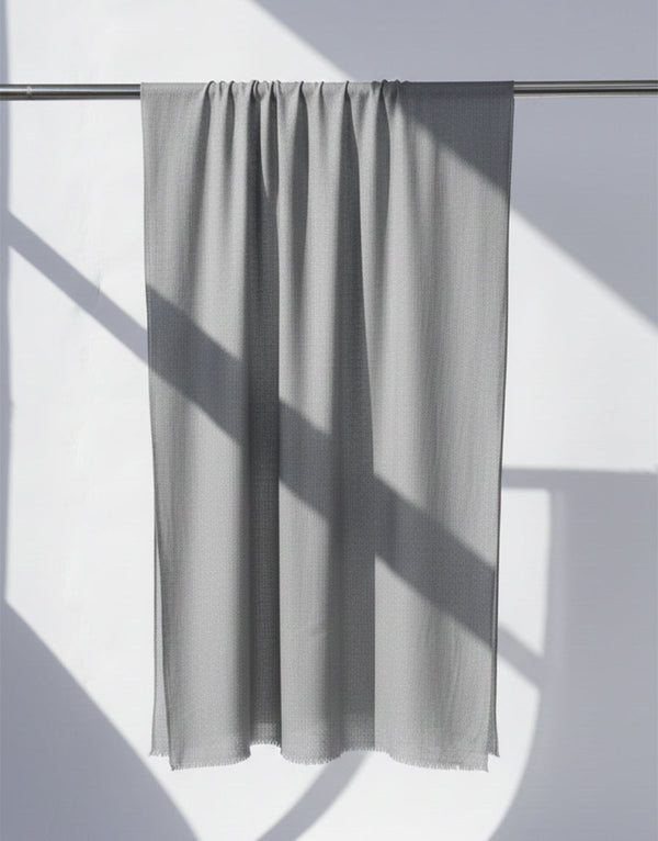 Wool Shawl-Grey