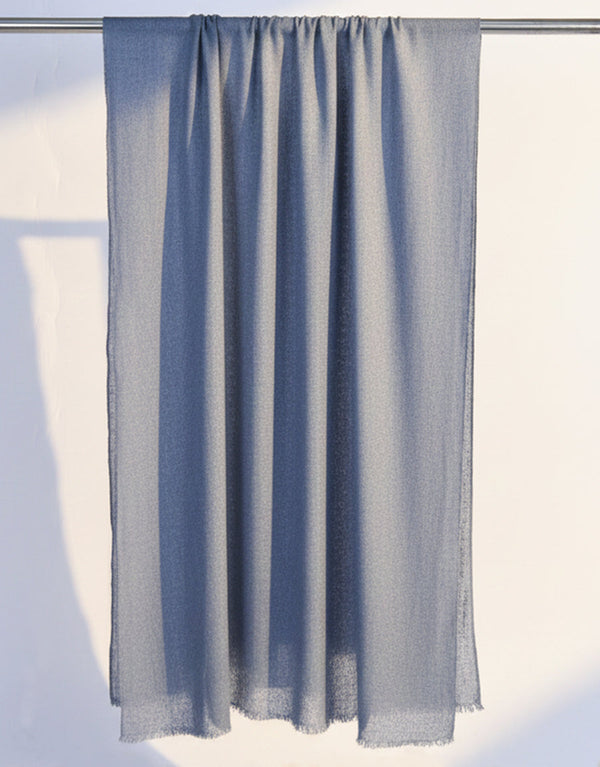 Wool Shawl-Dark Grey