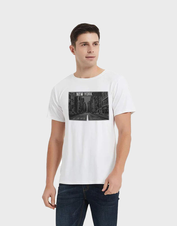 Terra Men's New York City Printed Tee Shirt