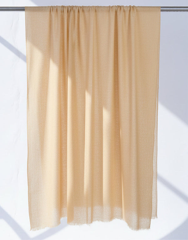Wool Shawl-Peach
