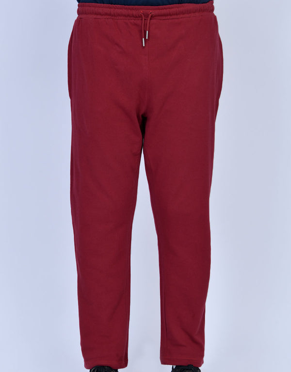 PQ Men's Summer Soft Plain Trouser-Maroon