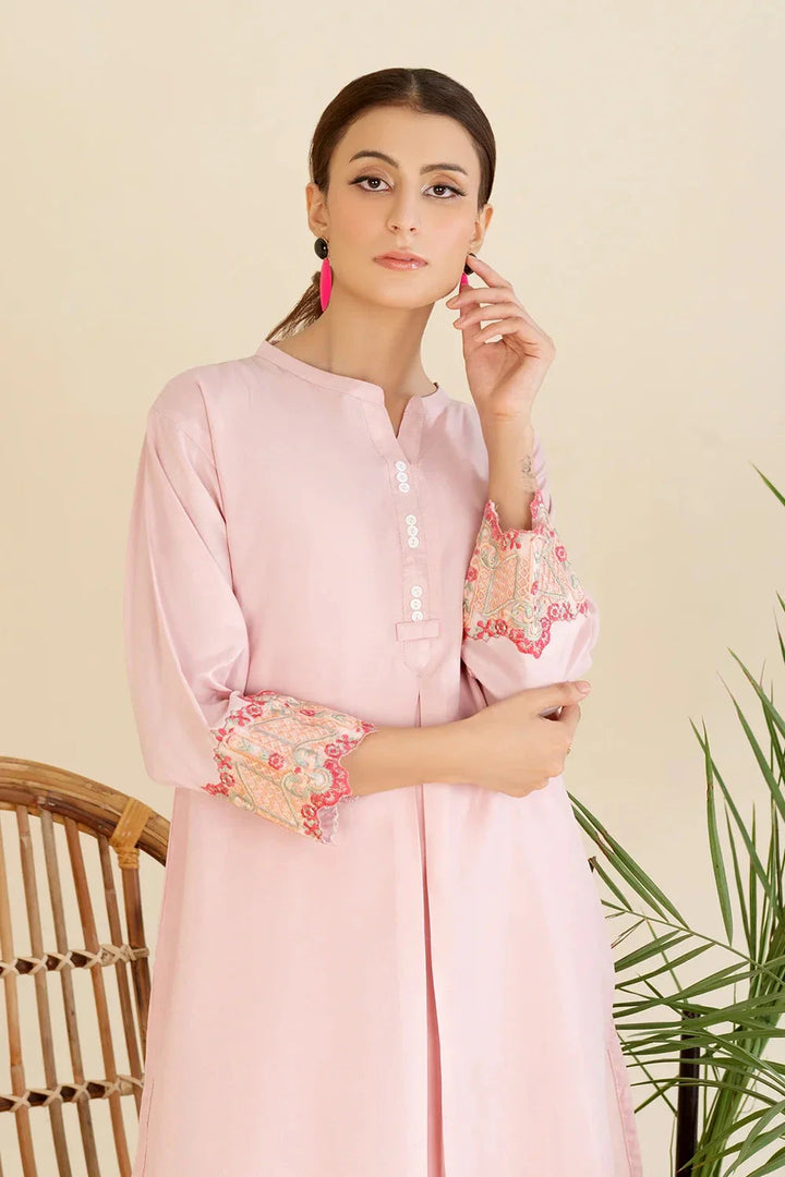 2PC Stitched Cambric Shirt and Trouser KST-25011 Printed KHAS STORES 