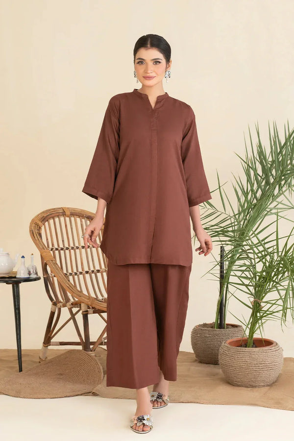 2PC Stitched Cambric Shirt and Trouser KST-25012 Printed KHAS STORES 