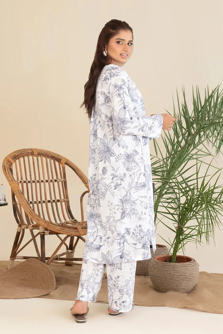 2PC Stitched Cambric Shirt and Trouser KST-25015 Printed KHAS STORES 