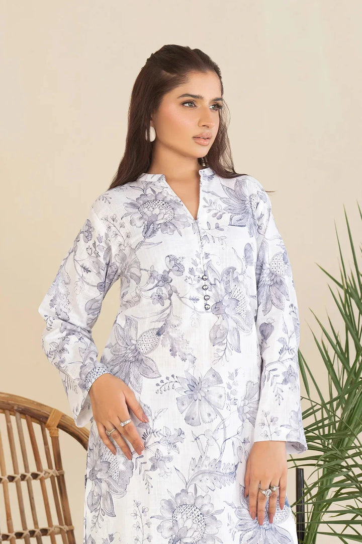 2PC Stitched Cambric Shirt and Trouser KST-25015 Printed KHAS STORES 