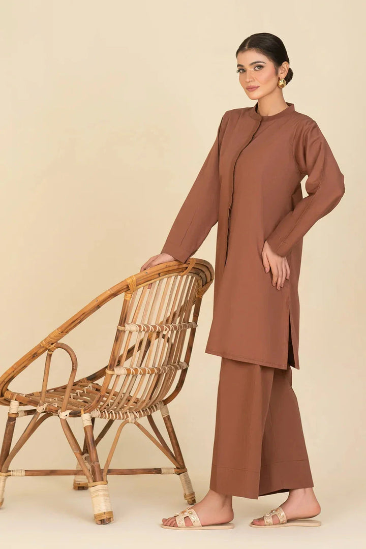 2PC Stitched Cambric Shirt and Trouser KST-25019 Printed KHAS STORES 