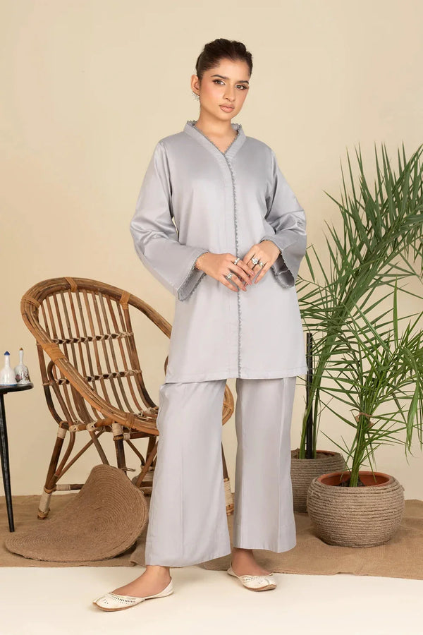 2PC Stitched Cambric Shirt and Trouser KST-25020 Printed KHAS STORES 