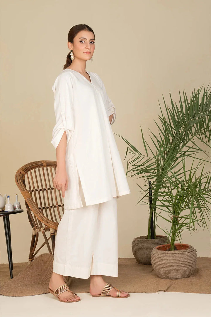 2PC Stitched Cambric Shirt and Trouser KST-25021 Printed KHAS STORES 