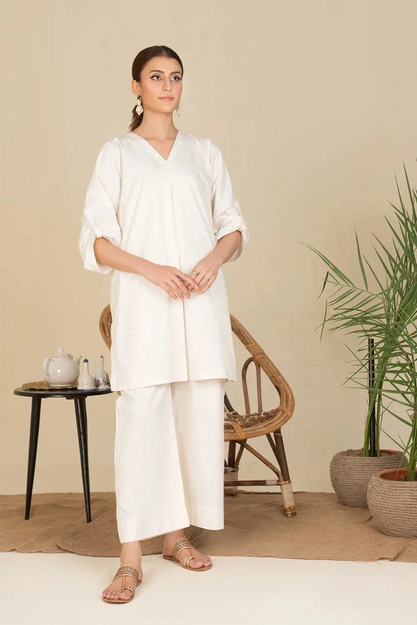 2PC Stitched Cambric Shirt and Trouser KST-25021 Printed KHAS STORES 