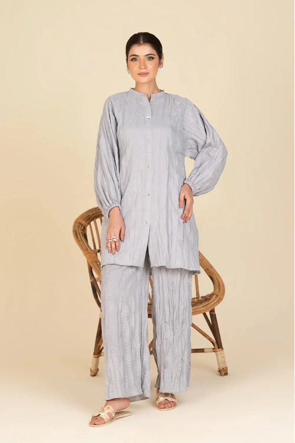 2PC Stitched Cambric Shirt and Trouser KST-25023 Printed KHAS STORES 