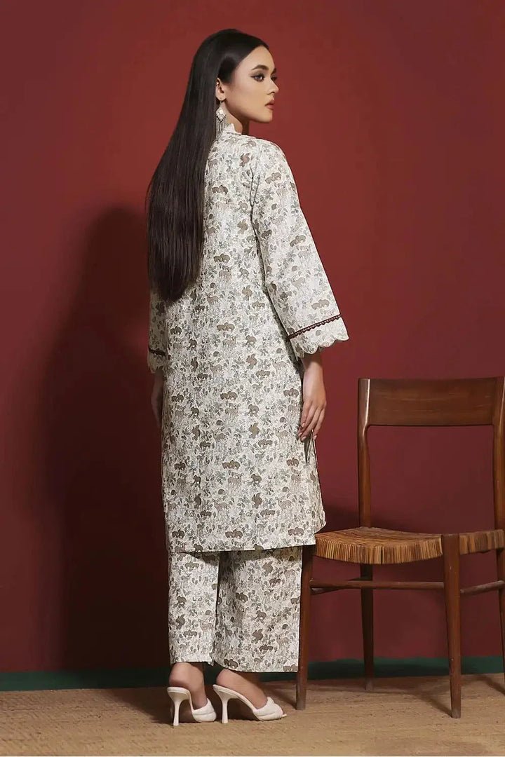 2PC Stitched Cambric Shirt & Trouser RKT-073 KHAS STORES 