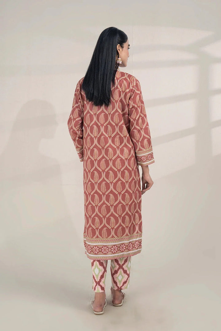 2PC Stitched Printed Lawn Shirt and Trouser RKTW-3351 Printed KHAS STORES 