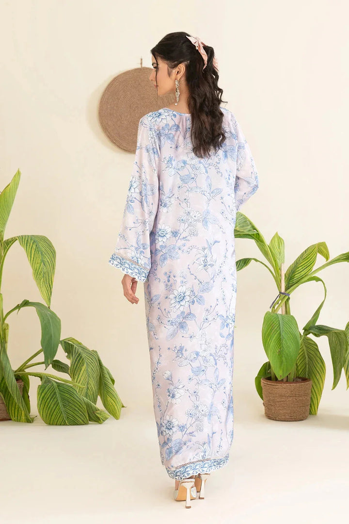 2PC Stitched Printed Silk Shirt and Trouser RTW-KSTL-210 Printed KHAS STORES 