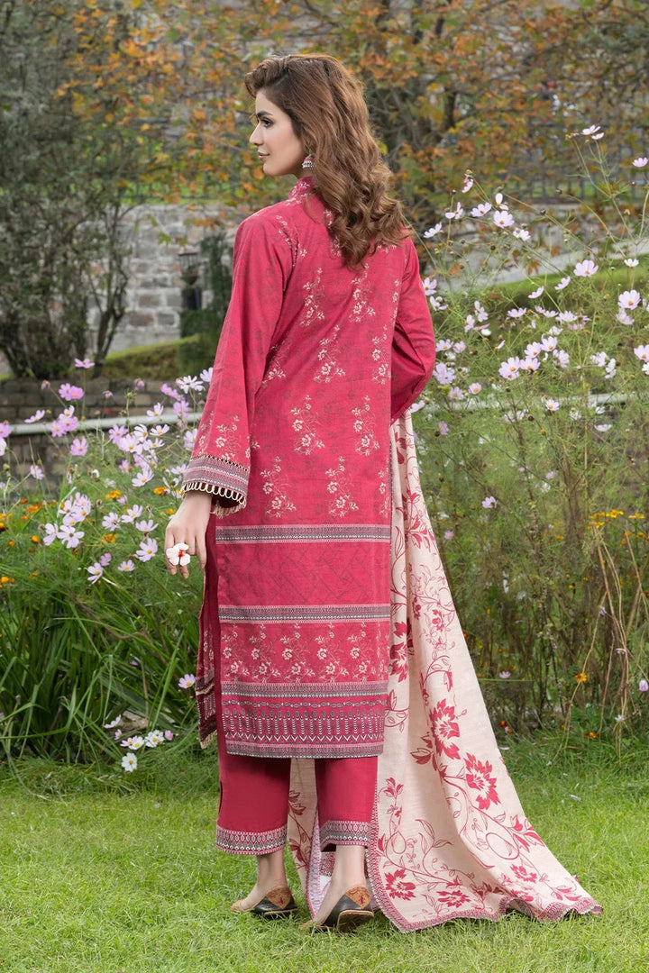 3PC Embroidered Unstitched Khaddar Suit KKHE-3582 Embroidered KHAS STORES 