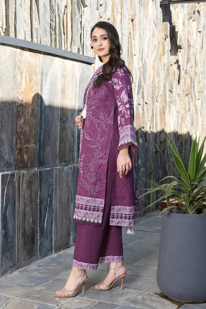3PC Embroidered Unstitched Khaddar Suit KKHE-3583 Embroidered KHAS STORES 