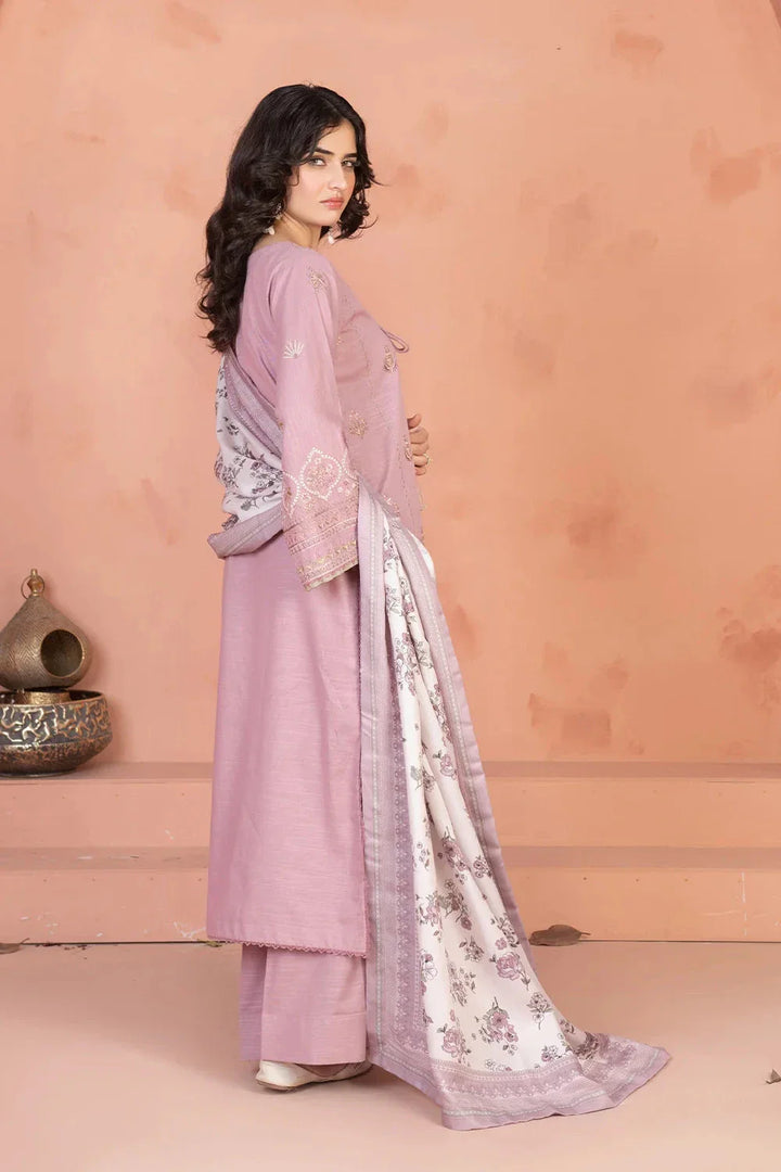 3PC Embroidered Unstitched Khaddar Suit KKHE-3636 Embroidered KHAS STORES 