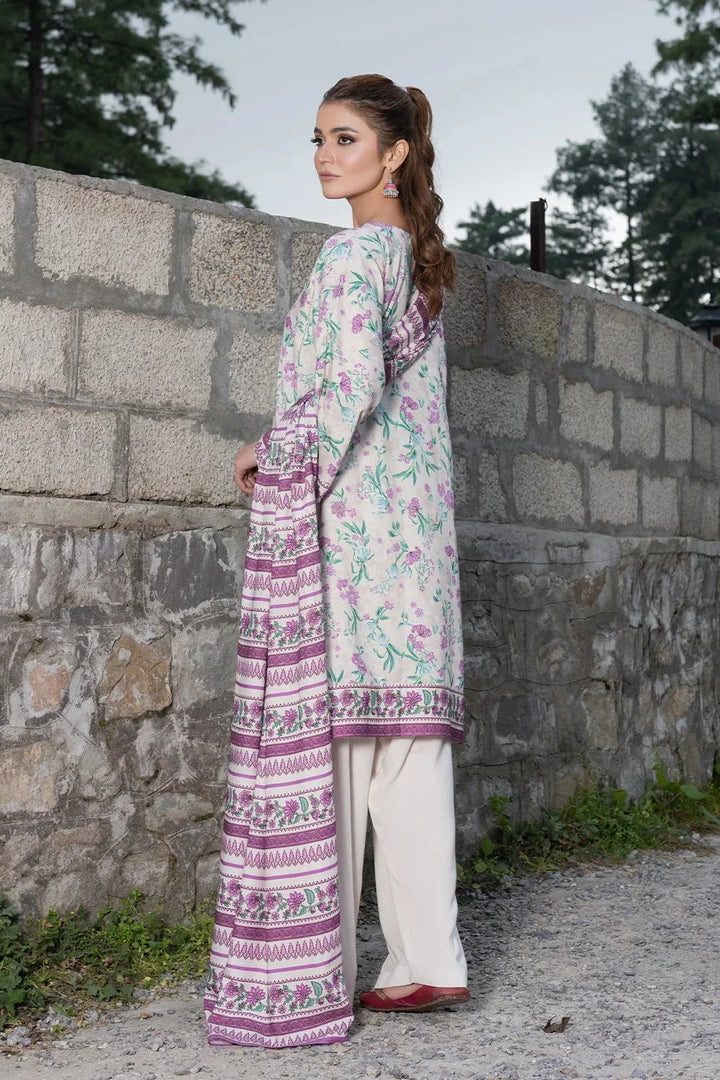 3PC Printed Unstitched Karandi Suit KKR-3592 Printed KHAS STORES 