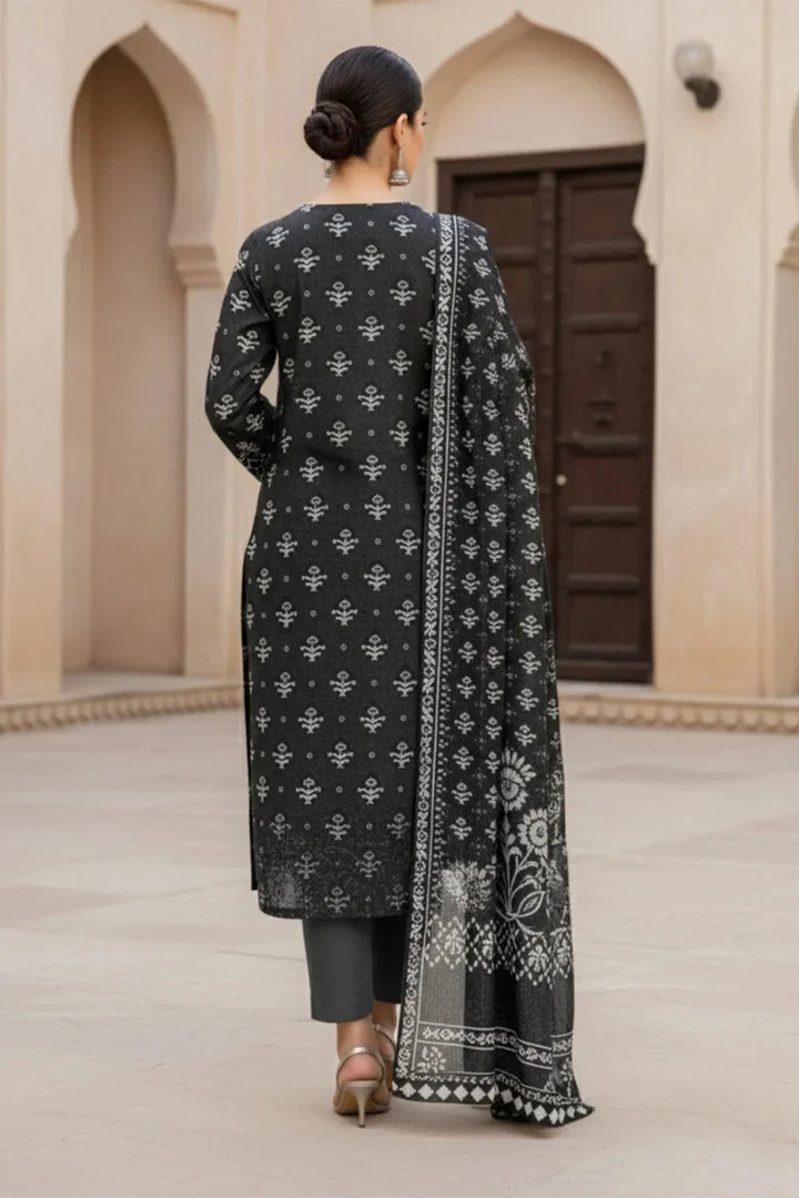 3PC Printed Unstitched Karandi Suit KKR-3594 Printed KHAS STORES 