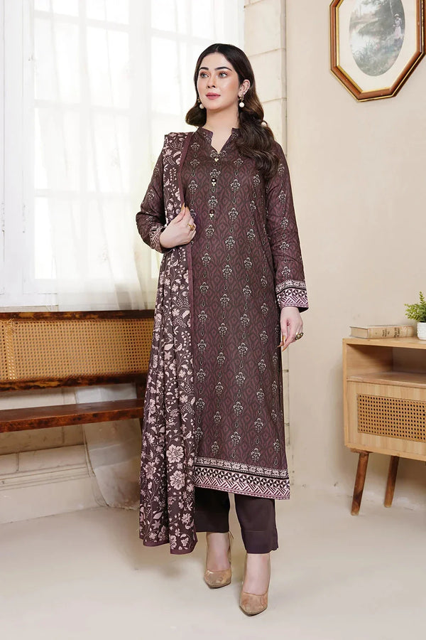 3PC Printed Unstitched Kotail Suit KKT-3684 Printed KHAS STORES 