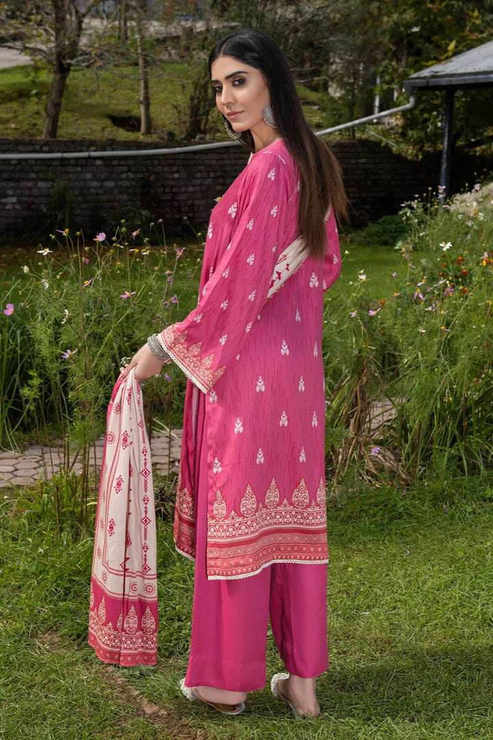 3PC Printed Unstitched Linen Suit KKT-3689 Printed KHAS STORES 